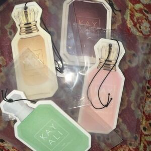 KAY ALI Set Of 4 Car Freshies Pistachio Vanilla Marshmallow Utopia Bougie SEALED